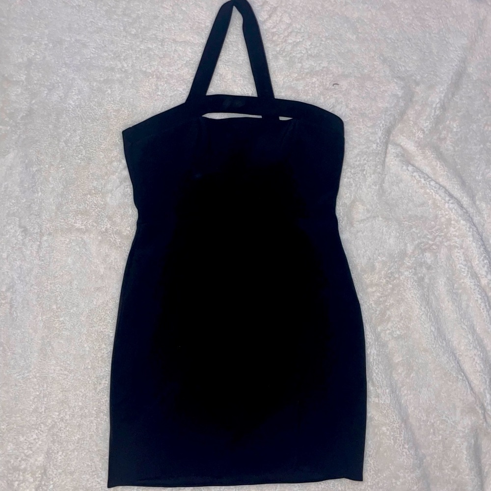 Black BCBG mini dress